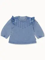Bess Bess - shirt blue denim