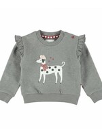 Dirkje Dirkje - sweater mid grey melee