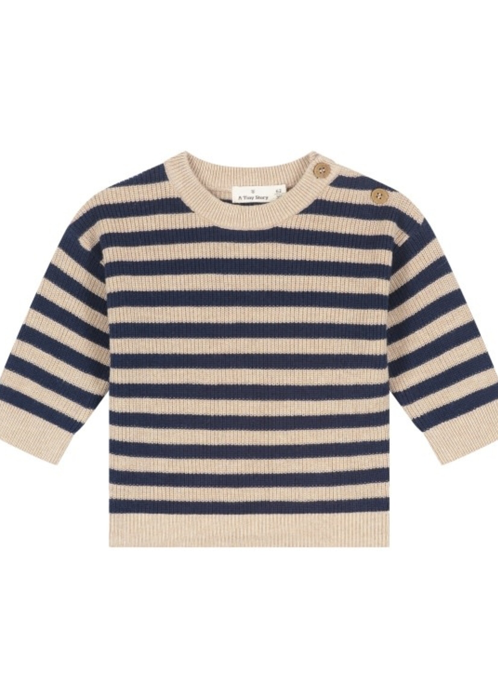 A Tiny Story A Tiny Story - baby pullover dark blue