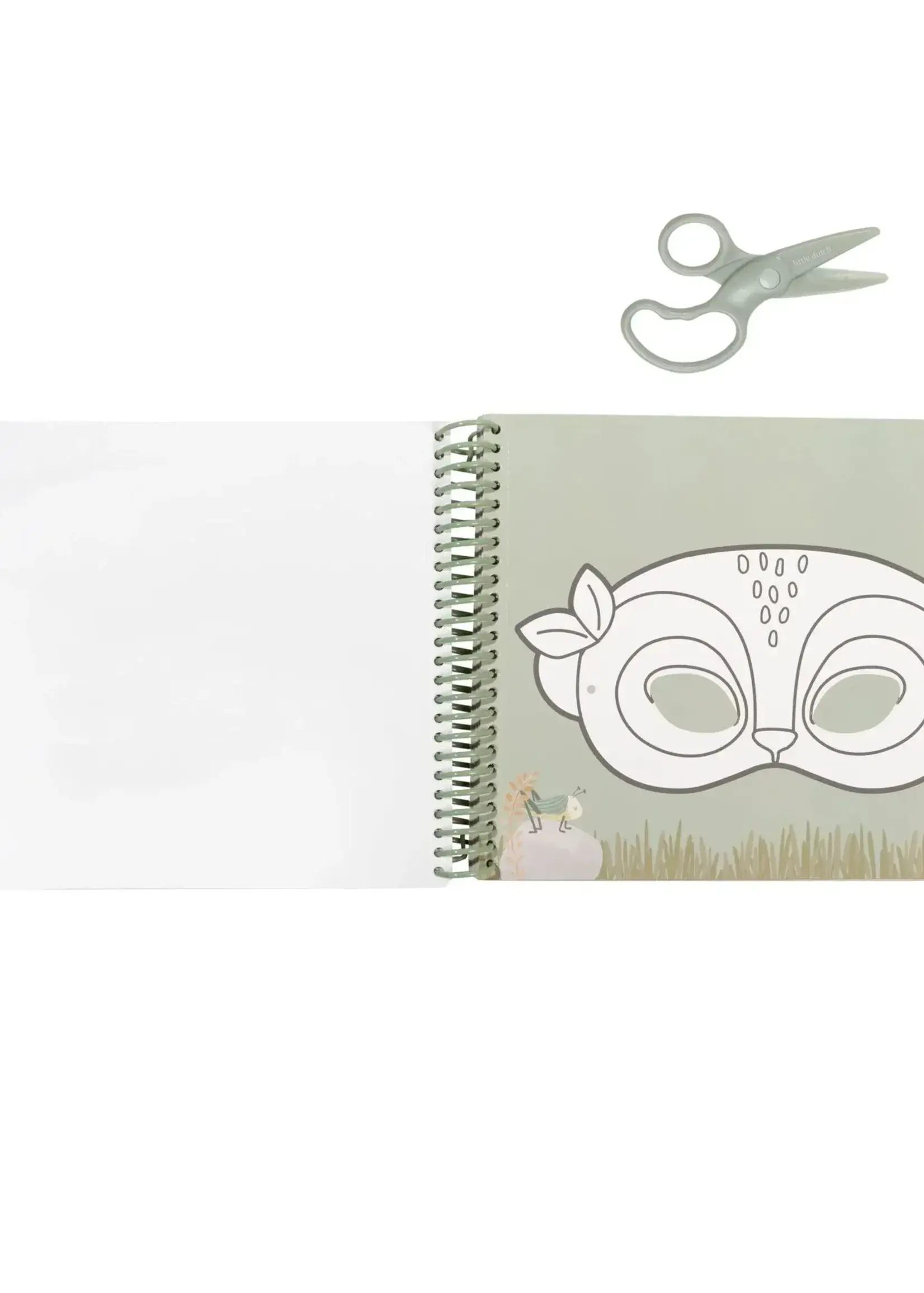 Little Dutch Little Dutch - knutselboek maskers maken Jim