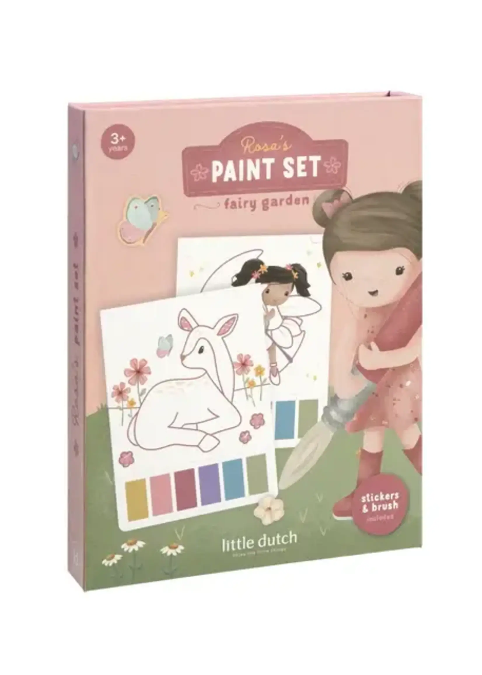 Little Dutch Little Dutch - verfboek Rosa