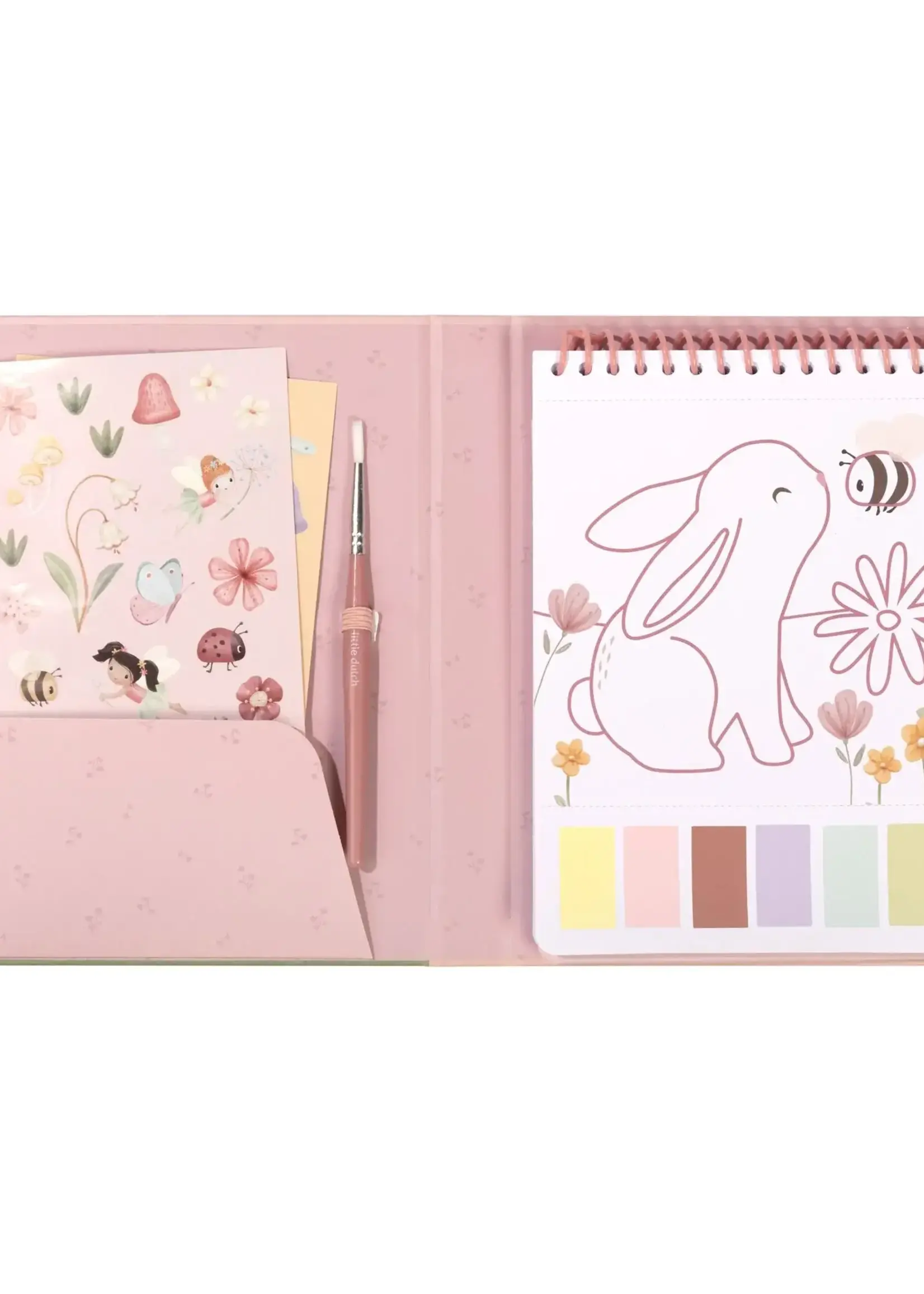 Little Dutch Little Dutch - verfboek Rosa