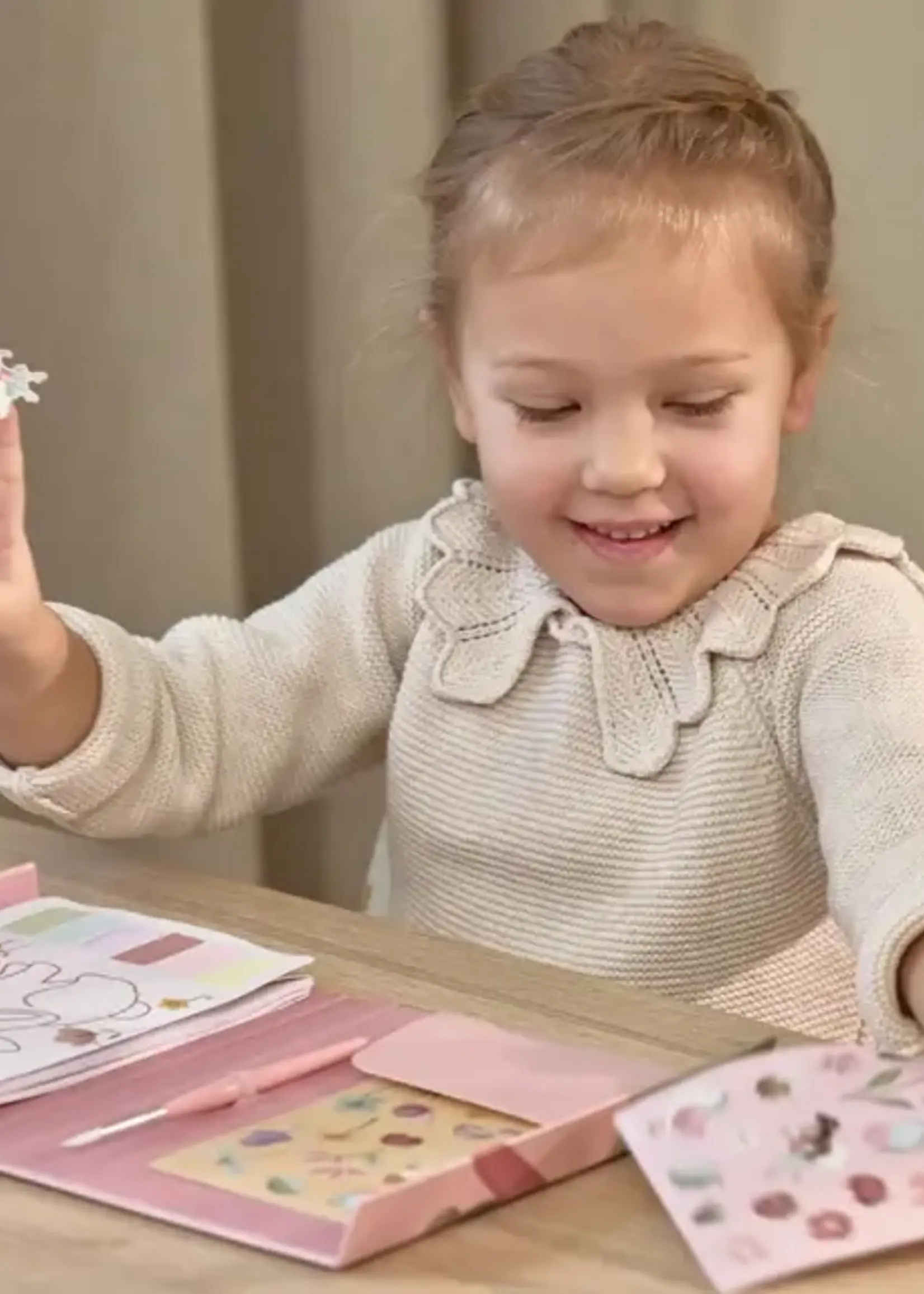 Little Dutch Little Dutch - verfboek Rosa