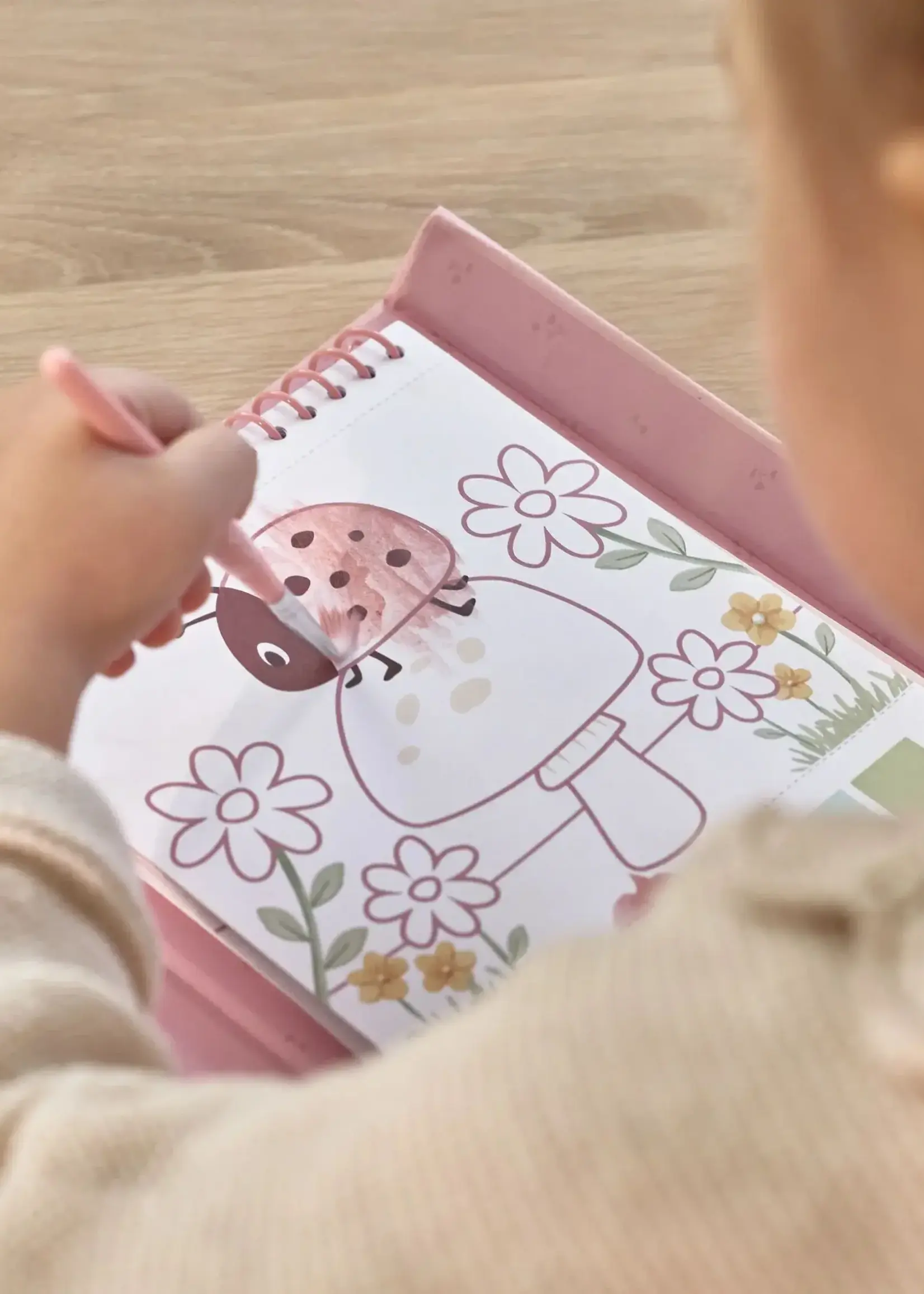 Little Dutch Little Dutch - verfboek Rosa