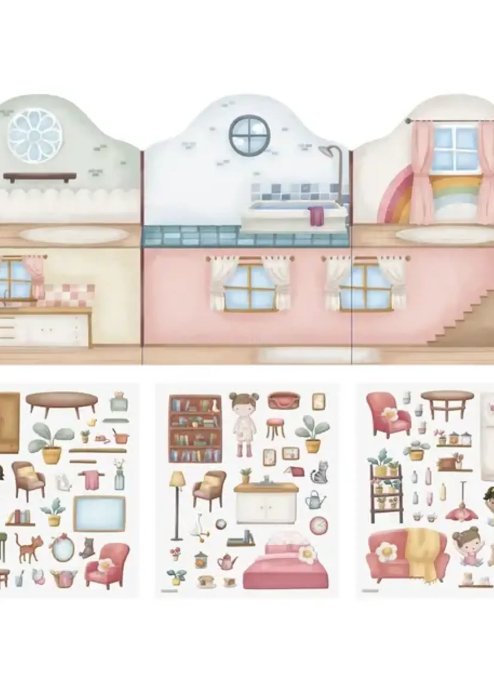 Little Dutch Little Dutch - herbruikbaar stickerboek Rosa