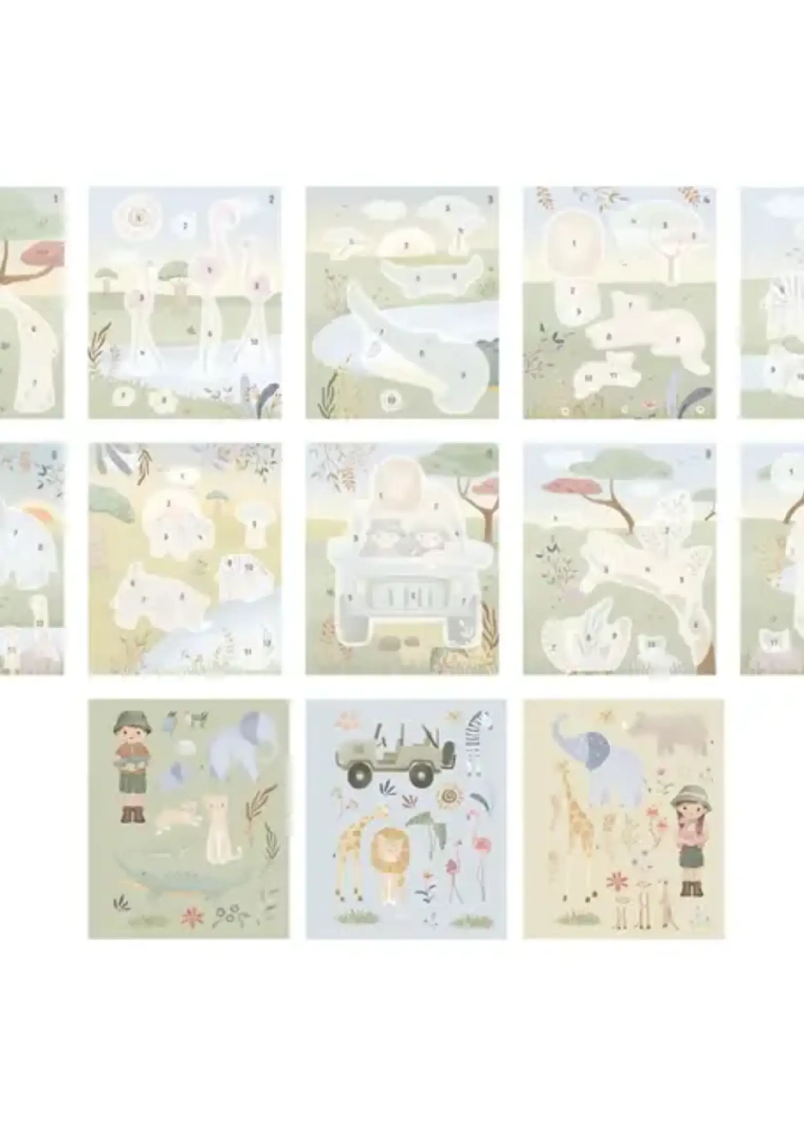 Little Dutch Little Dutch - stickerboek op nummer Jim