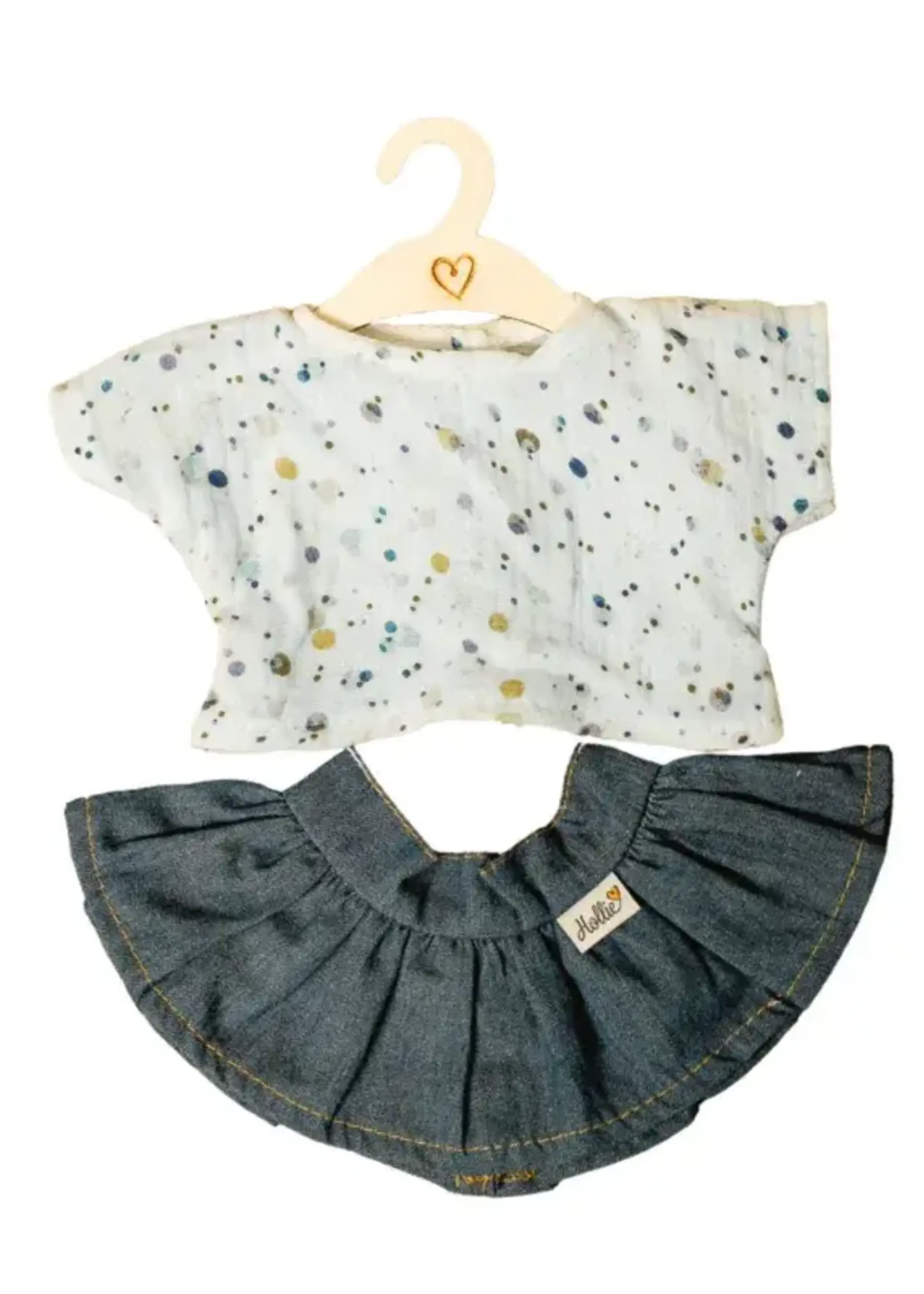 Hollie Hollie - kledingset Lilly sweet dots
