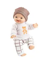 Paola Reina Pop Gordi jongen (Carlos/blank/34cm)