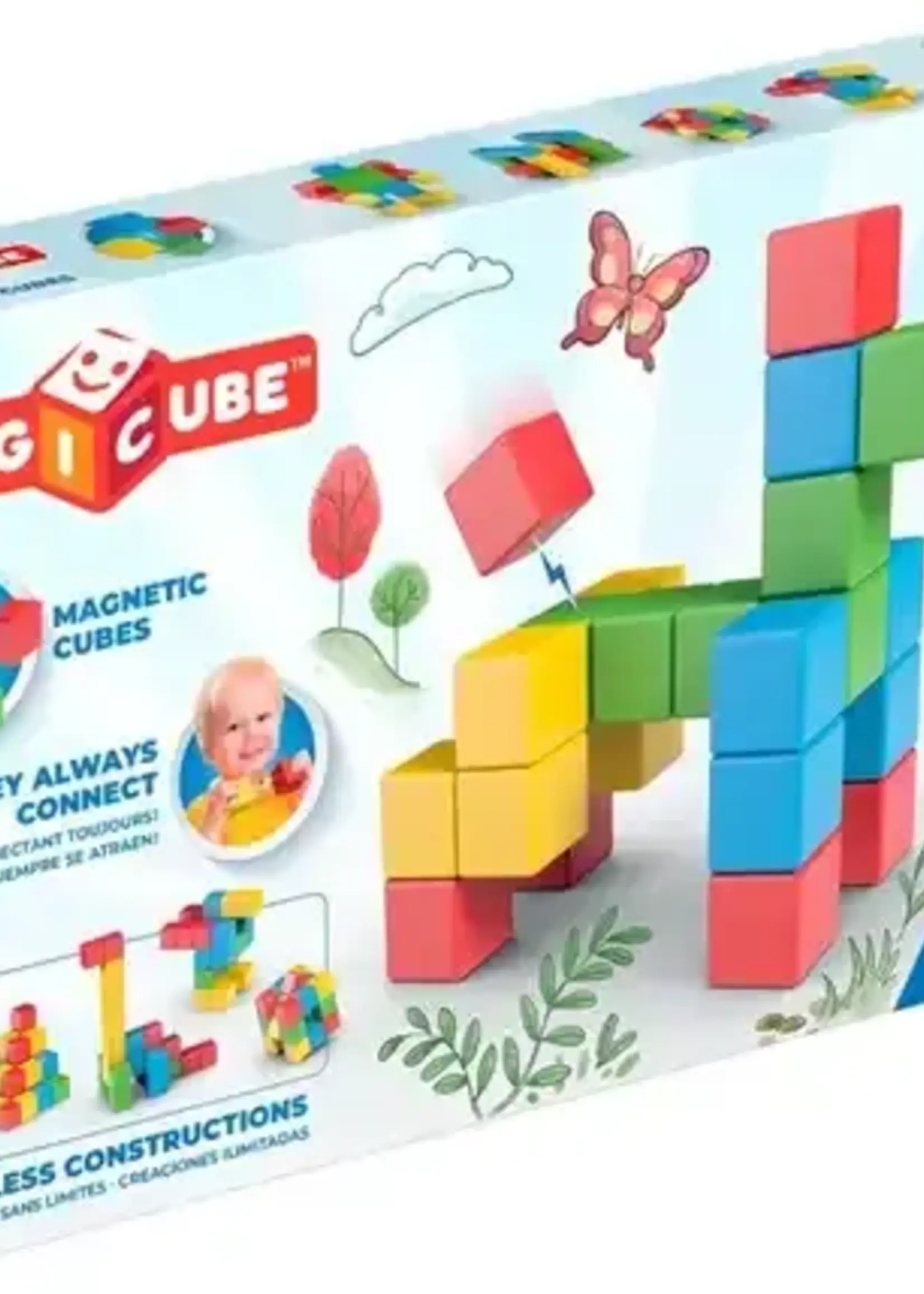 Geomag Geomag - magicube recycled creative set 24-delig | magnetisch speelgoed | 1-5 jaar