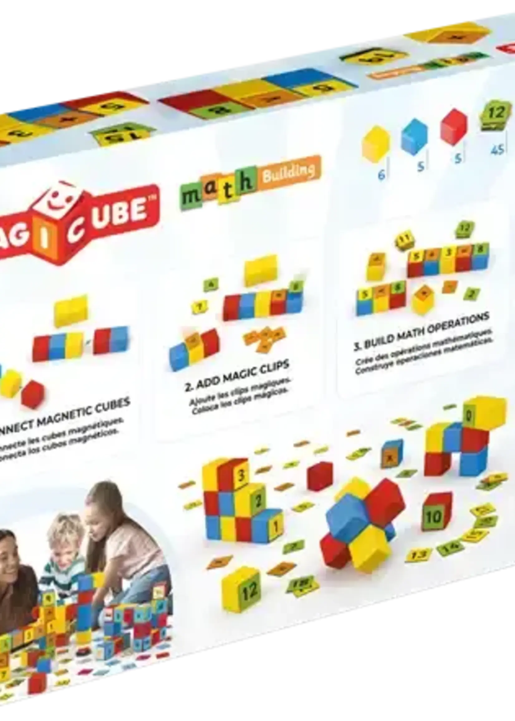 Geomag Geomag - magicube math building 61-delig | magnetisch educatief speelgoed | 1-5 jaar