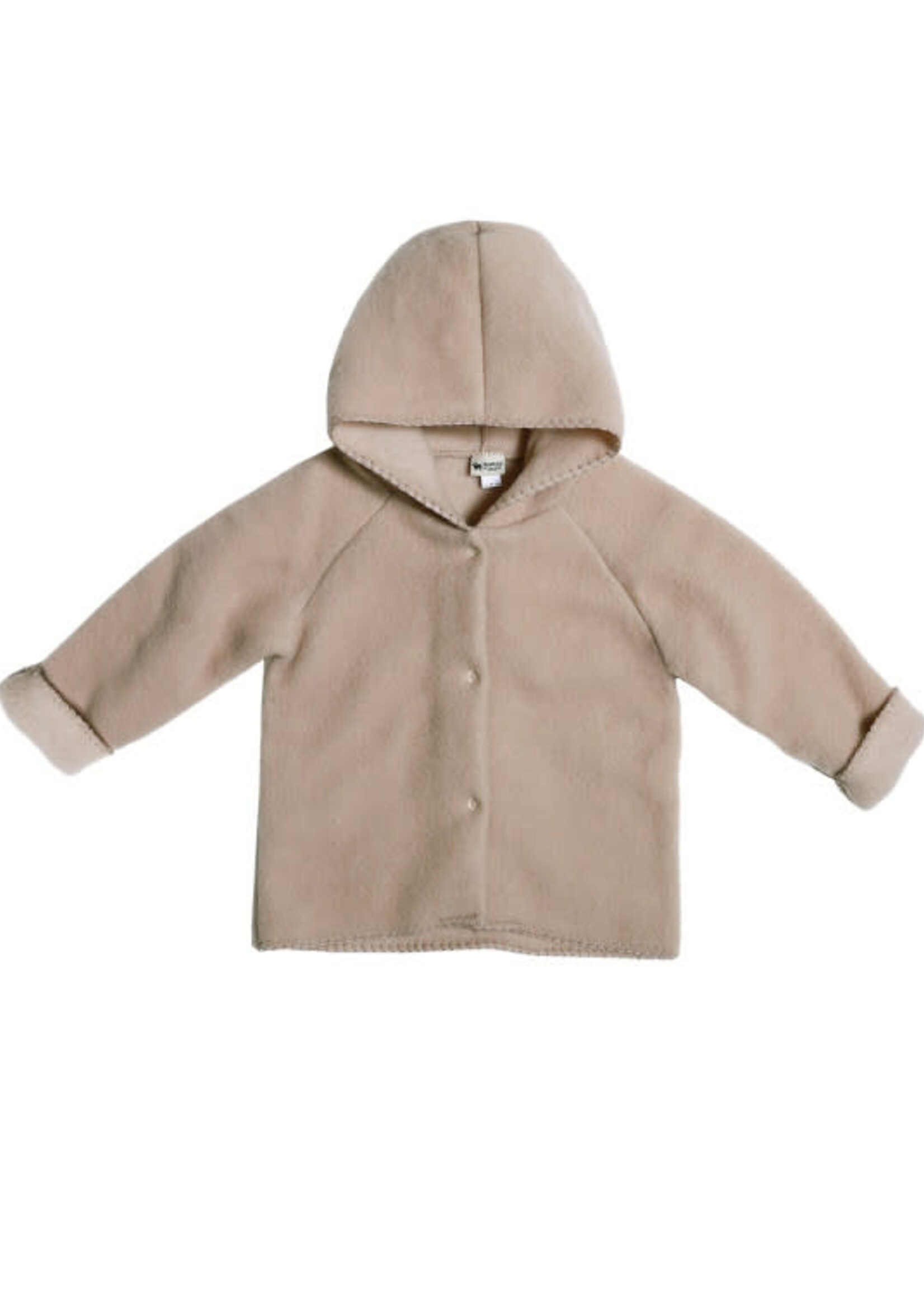 Alwero Alwero - vestje newborn merinowol beige