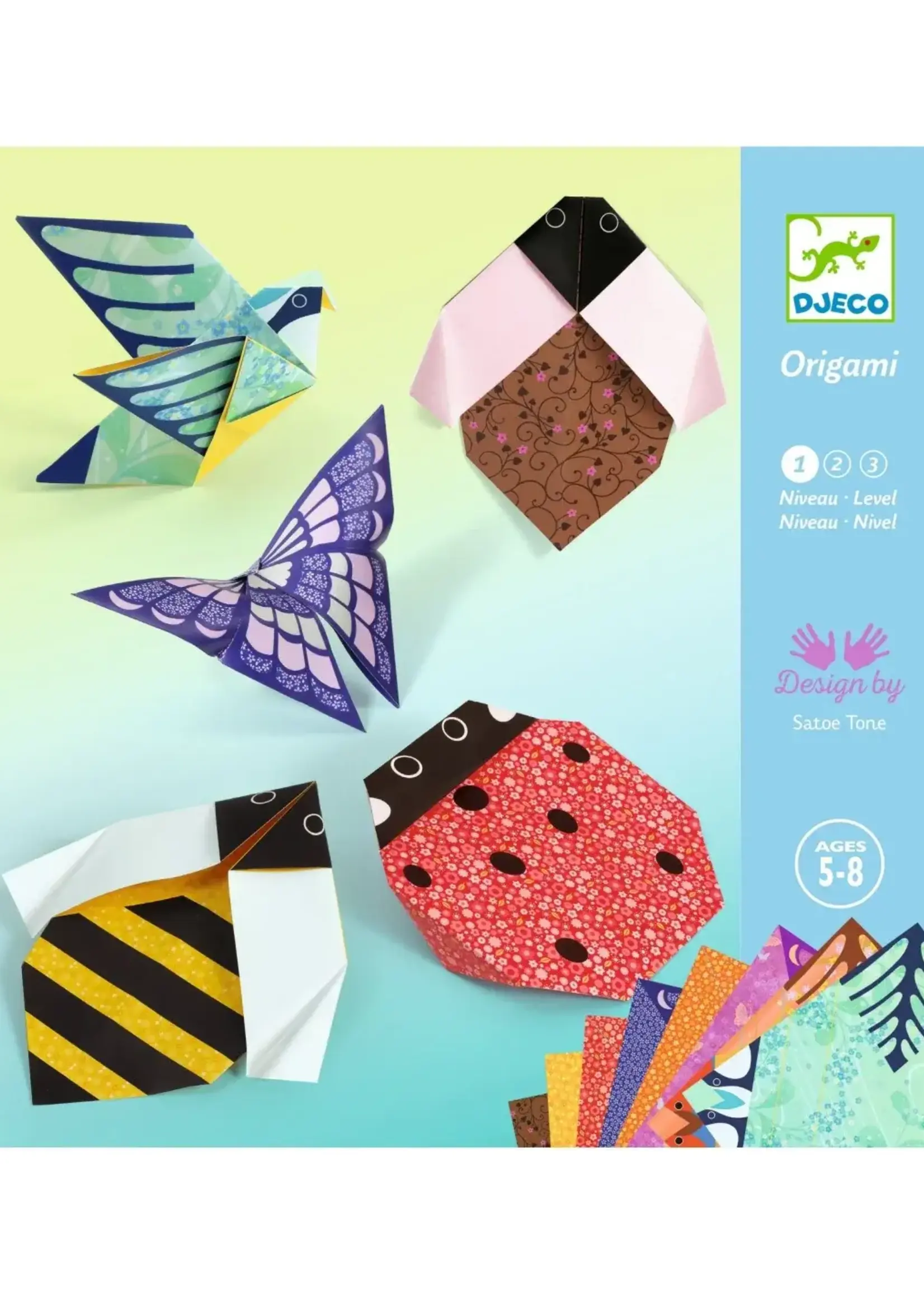 Djeco Djeco - origami in my garden niveau 1