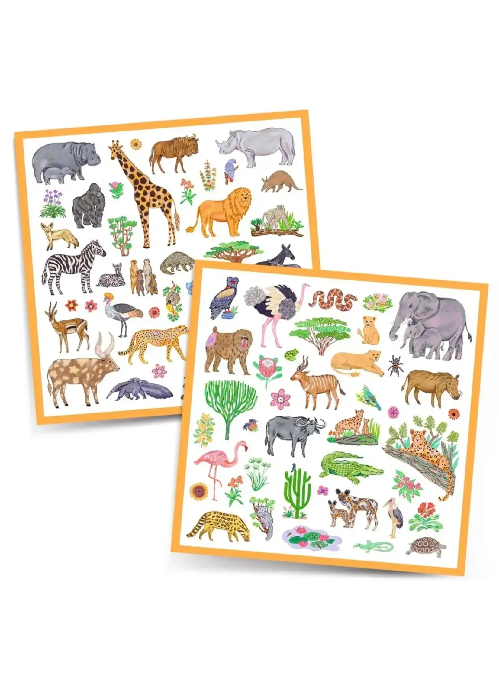 Djeco Djeco - 160 stickers Kenia