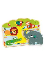 Djeco Djeco - geluidenpuzzel safari