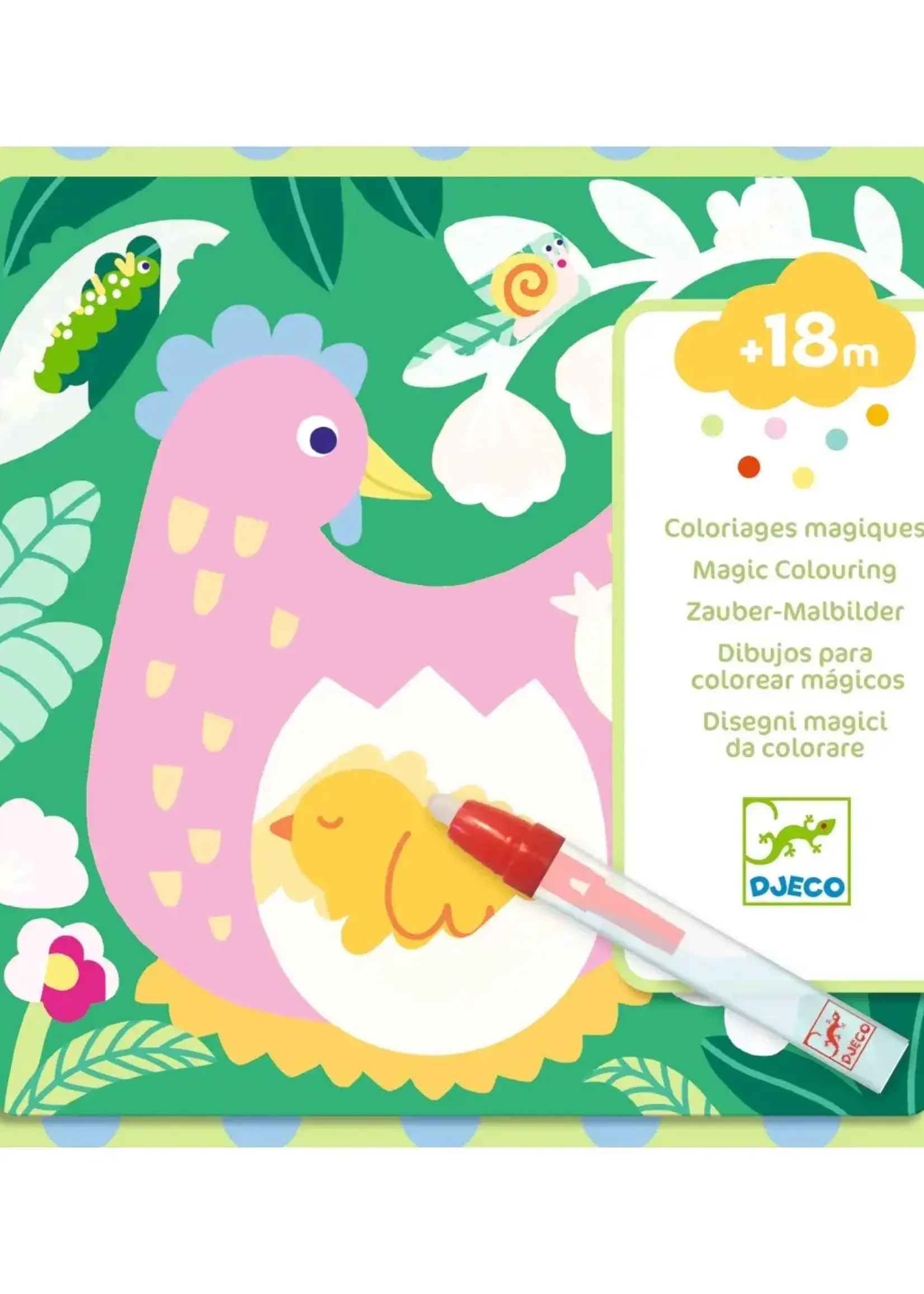 Djeco Djeco - magisch kleuren kiekeboe