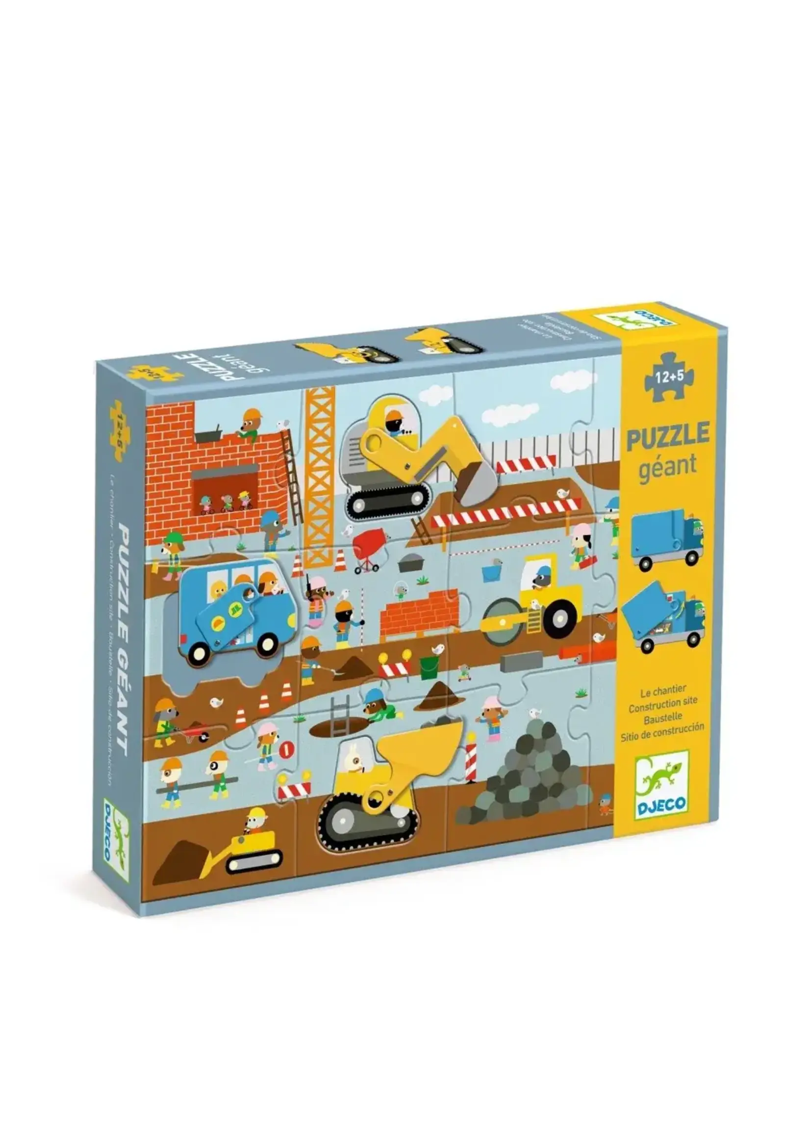 Djeco Djeco - puzzel constructie 17 stukjes