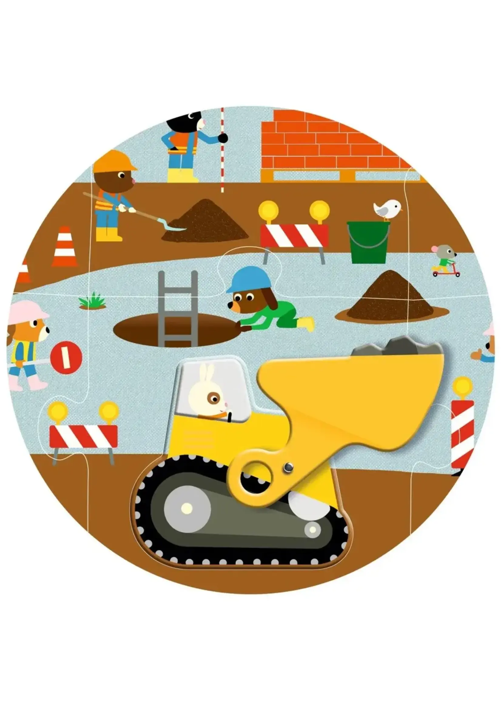 Djeco Djeco - puzzel constructie 17 stukjes