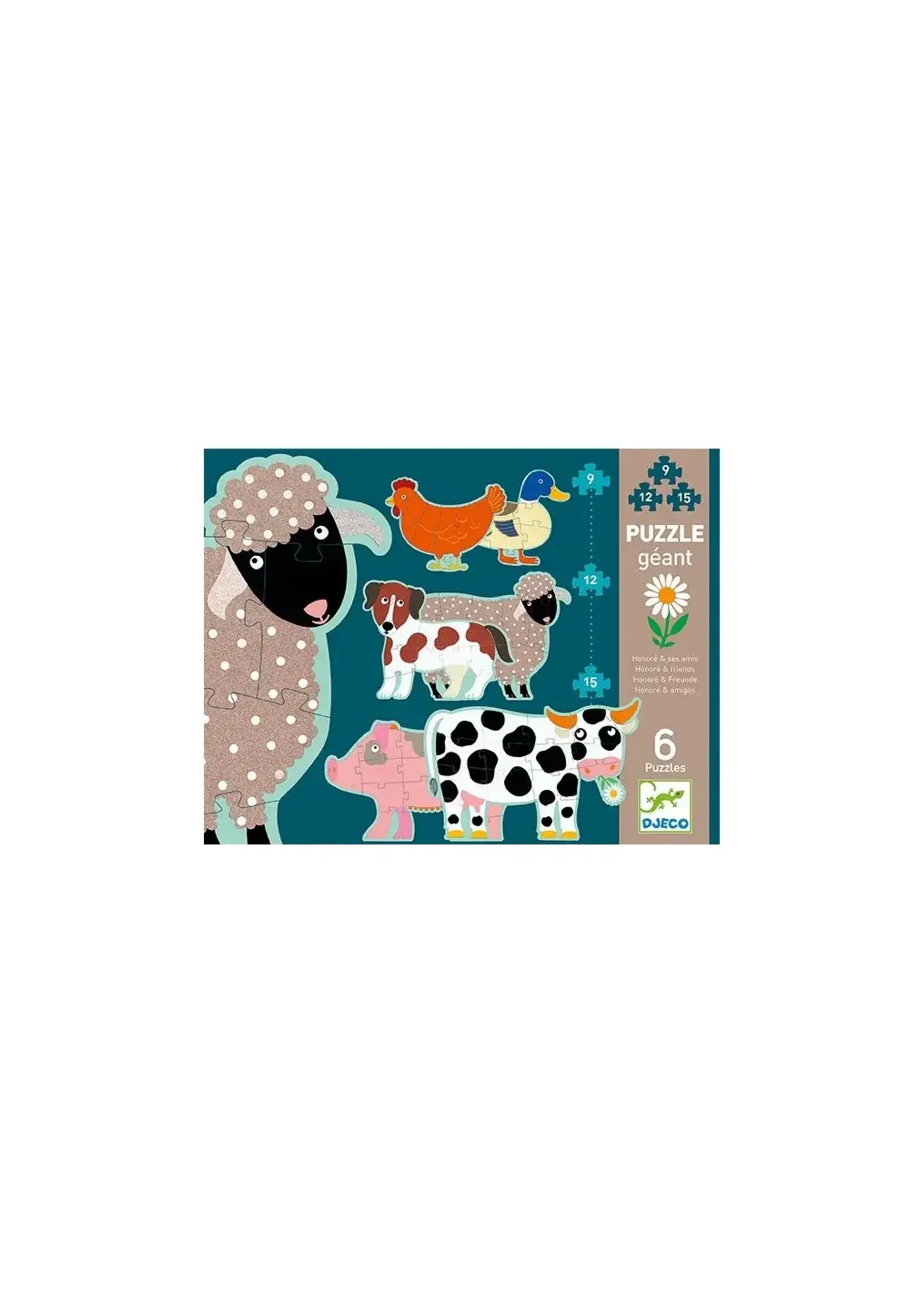 Djeco Djeco - puzzel honore & friends