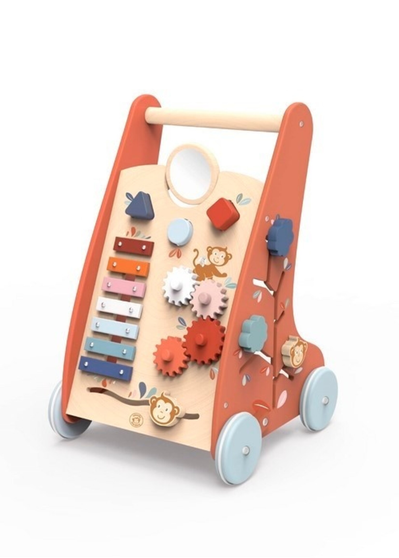 Speedy monkey Speedy monkey - activiteiten loopwagen