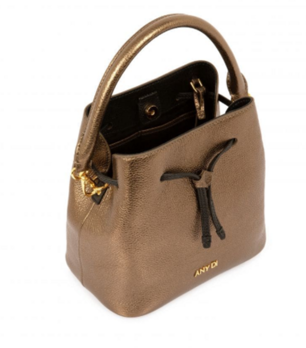 ANY DI Bucket Bag Mini Bronze