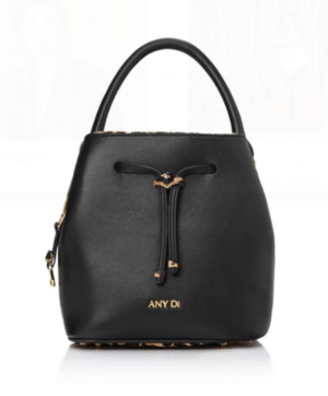ANY DI Bucket Bag Mini Black Leo