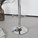 Lizzely Garden & Living Barkruk Anel met rugleuning: lichtbruin leder barstoel Lizzely Garden & Living Barkruk Anel met rugleuning: lichtbruin leder barstoel