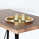 Lizzely Garden & Living Bartafel industrieel Djax MDF hout 120cm Lizzely Garden & Living Bartafel industrieel Djax MDF hout 120cm