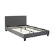 Lizzely Garden & Living Bedframe Dico 140x200cm antraciet stof bed ledikant Lizzely Garden & Living Bedframe Dico 140x200cm antraciet stof bed ledikant