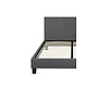 Lizzely Garden & Living Bedframe Dico 140x200cm antraciet stof bed ledikant Lizzely Garden & Living Bedframe Dico 140x200cm antraciet stof bed ledikant