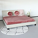 Lizzely Garden & Living Bedframe Dico 180x200cm zand stof bed ledikant Lizzely Garden & Living Bedframe Dico 180x200cm zand stof bed ledikant