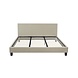 Lizzely Garden & Living Bedframe Dico 180x200cm zand stof bed ledikant Lizzely Garden & Living Bedframe Dico 180x200cm zand stof bed ledikant