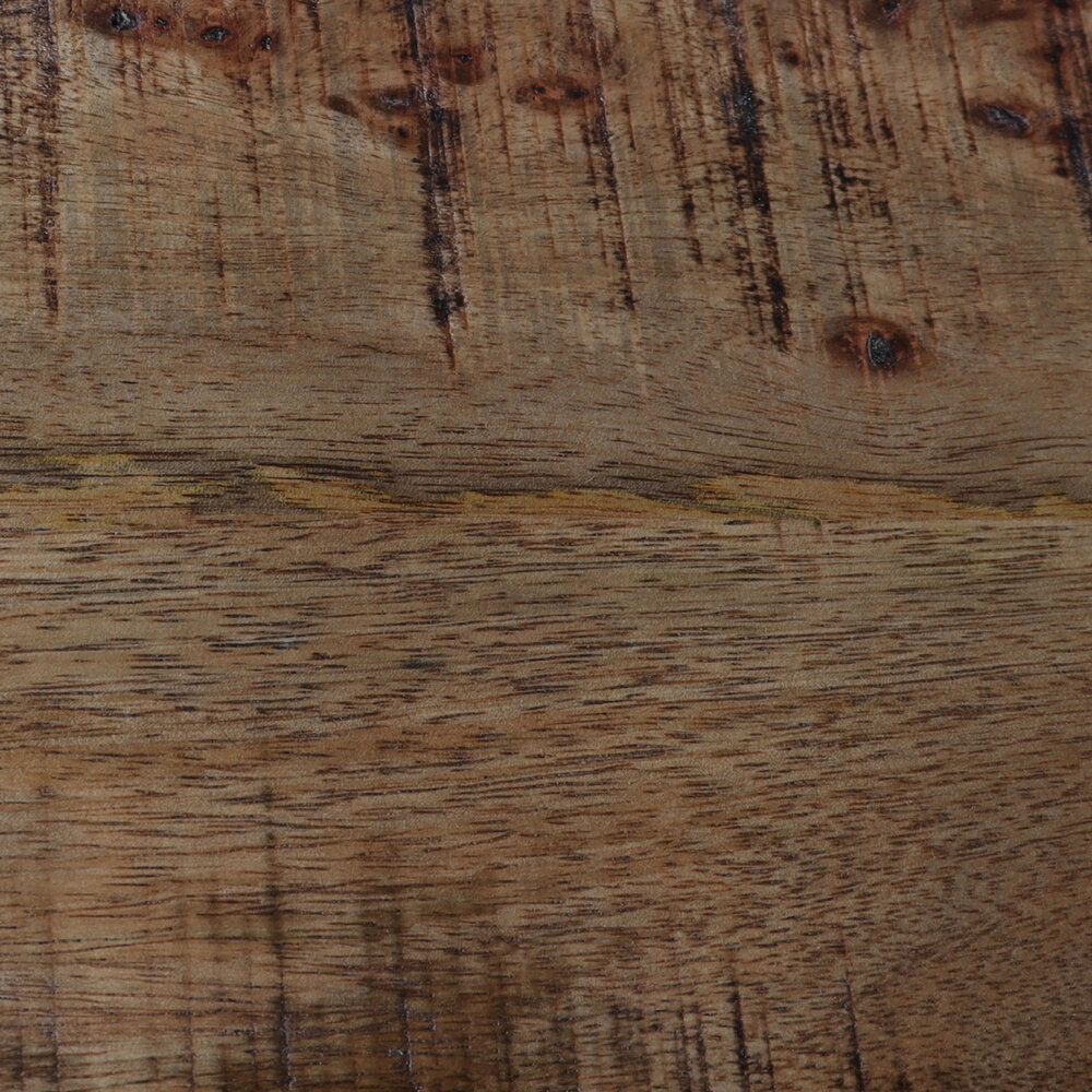 Boekenkast mangohout Zazo 200x150cm kast industrieel massief hout mango wandkast