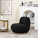 Lizzely Garden & Living Draai fauteuil Teddy zwart draaibare fauteuil Lizzely Garden & Living Draai fauteuil Teddy zwart draaibare fauteuil