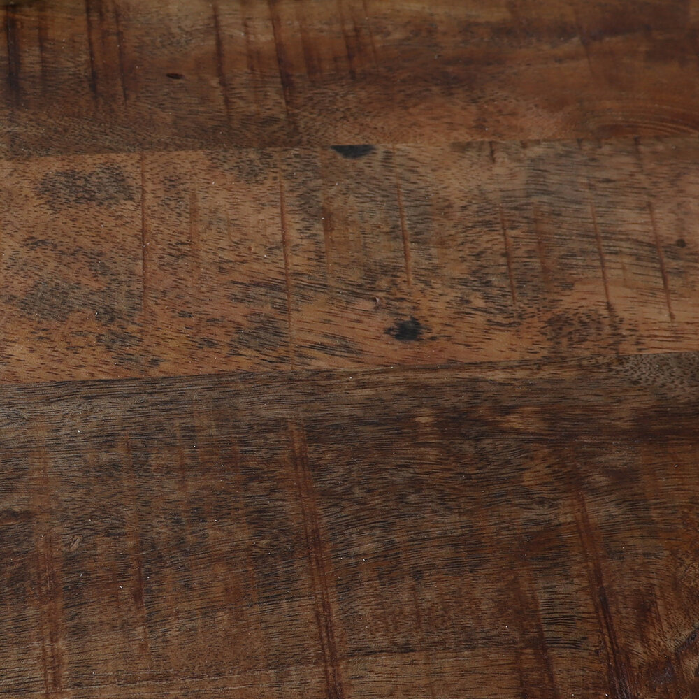 Dressoir mangohout Jones bruin zwart ladekast industrieel 155cm duurzaam mango kast Dressoir mangohout Jones bruin zwart ladekast industrieel 155cm duurzaam mango kast