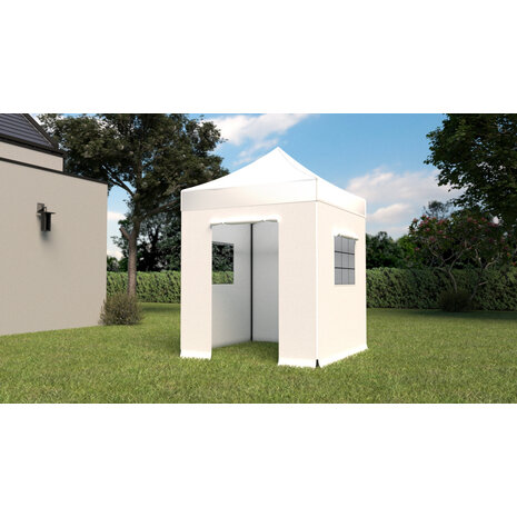 Lizzely Garden & Living Easy up 2x2m wit luxe partytent opvouwbaar