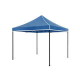 Lizzely Garden & Living Easy up 3x3m blauw luxe zonder zijwanden partytent opvouwbaar