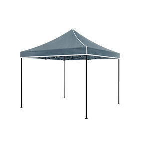 Lizzely Garden & Living Easy up 3x3m grijs luxe zonder zijwanden partytent opvouwbaar