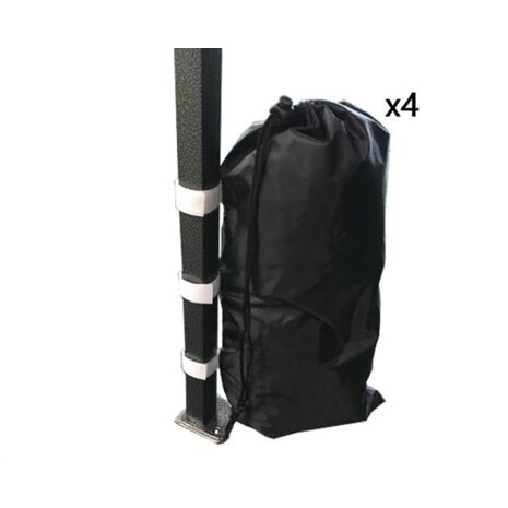 Lizzely Garden & Living Easy up 3x3m zwart luxe zonder zijwanden partytent opvouwbaar