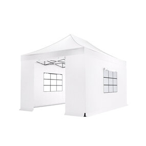 Lizzely Garden & Living Easy up 3x4,5m wit luxe partytent opvouwbaar