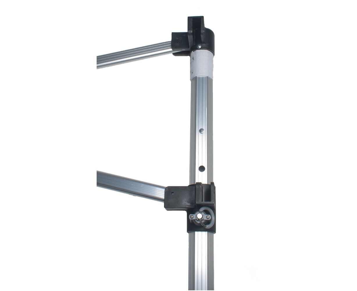 Easy up 3x4,5m zwart 40mm (aluminium buizen) semi prof partytent opvouwbaar