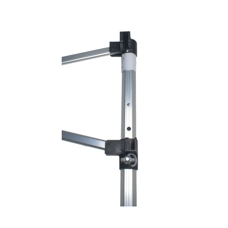 Lizzely Garden & Living Easy up 3x4,5m zwart 40mm (aluminium buizen) semi prof partytent opvouwbaar