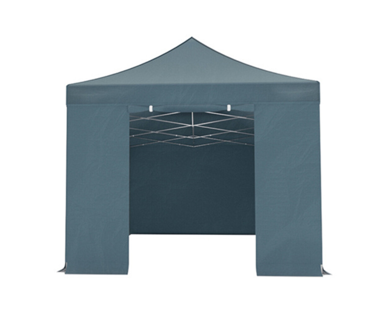 Easy up 3x6m grijs 30mm (aluminium buizen) semi prof partytent opvouwbaar