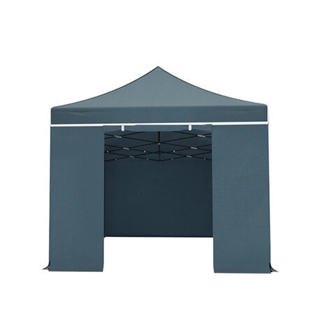 Lizzely Garden & Living Easy up 3x6m grijs luxe partytent opvouwbaar Lizzely Garden & Living Easy up 3x6m grijs luxe partytent opvouwbaar