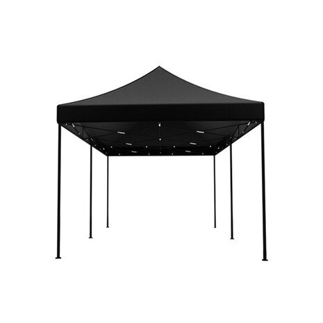 Lizzely Garden & Living Easy up 3x6m zwart luxe zonder zijwanden partytent opvouwbaar