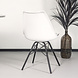 Lizzely Garden & Living Eetkamerstoel Avy met zitvulling zwart/wit eetstoel Lizzely Garden & Living Eetkamerstoel Avy met zitvulling zwart/wit eetstoel