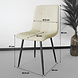Lizzely Garden & Living Eetkamerstoel Catoo teddy beige eetstoel Lizzely Garden & Living Eetkamerstoel Catoo teddy beige eetstoel