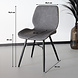 Lizzely Garden & Living Eetkamerstoel Christa antraciet design stoel Lizzely Garden & Living Eetkamerstoel Christa antraciet design stoel