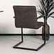 Lizzely Garden & Living Eetkamerstoel met armleuning bruin Kuge Design Lizzely Garden & Living Eetkamerstoel met armleuning bruin Kuge Design