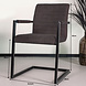 Lizzely Garden & Living Eetkamerstoel met armleuning bruin Kuge Design Lizzely Garden & Living Eetkamerstoel met armleuning bruin Kuge Design