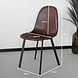 Lizzely Garden & Living Eetkamerstoel Simpy cognac PU kunstleder eetstoel Lizzely Garden & Living Eetkamerstoel Simpy cognac PU kunstleder eetstoel